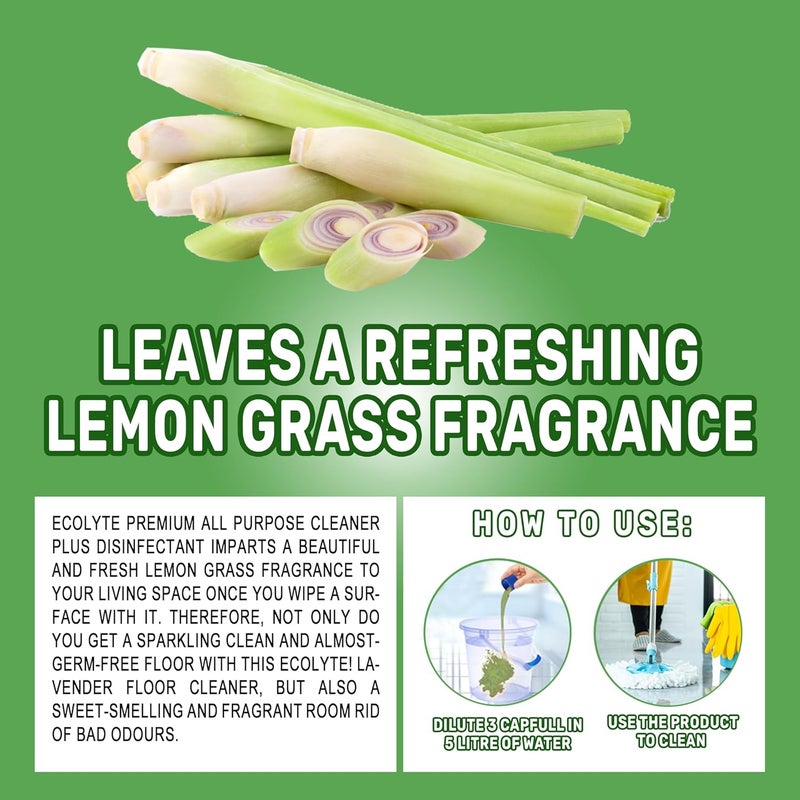 ECOLYTE+ منظف ومعقم متعدد الاستخدامات الفاخر - 5 لتر - Image 4